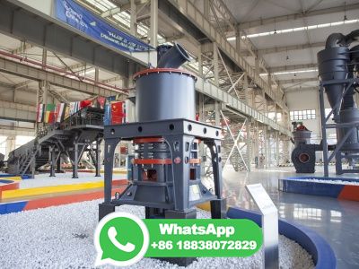 Design and Testing of UMM Vertical Ball Mill (UVBM) for .